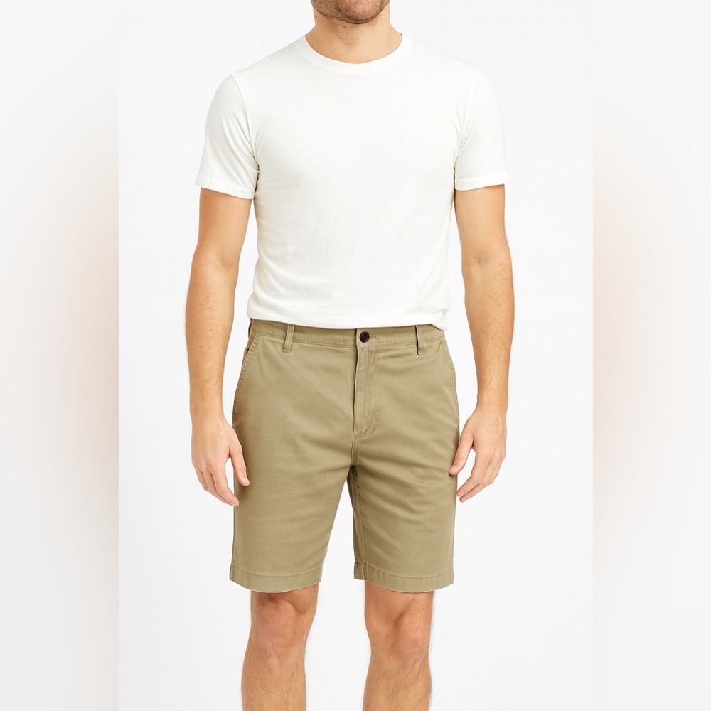 Arizona Jean Company Men's Khaki Flat Front Shorts. Size 30.